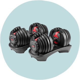 Bowflex SelectTech 552 Adjustable Dumbbells